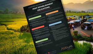 Post Establishment Obligations for a Company in Vietnam