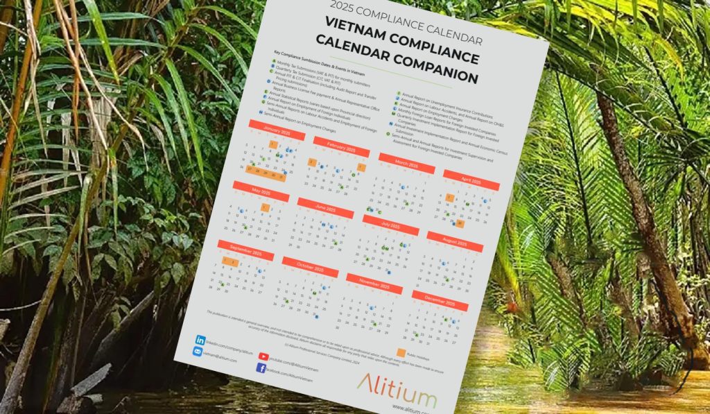 2025 Vietnam Compliance Calendar