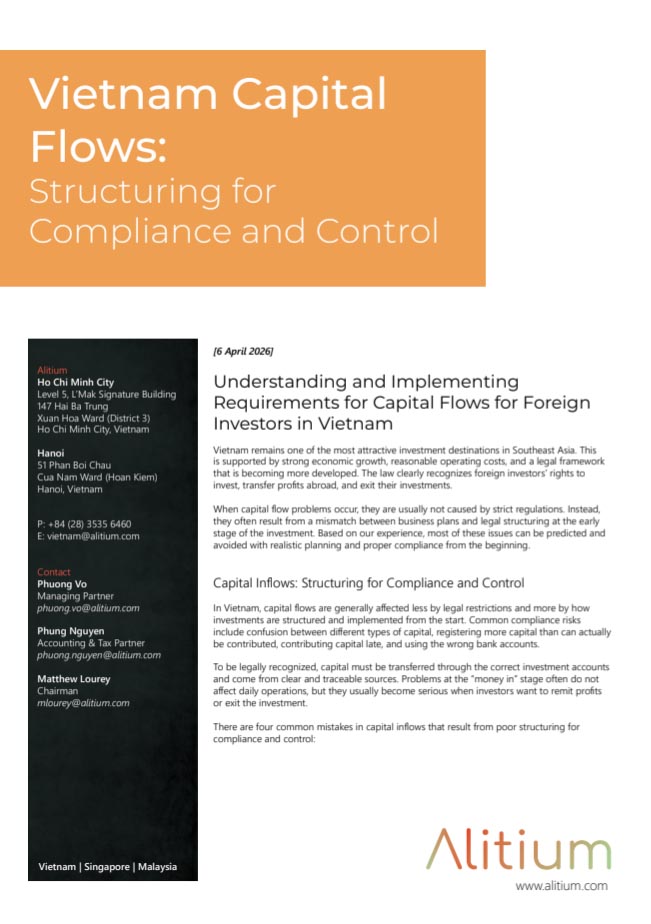 Vietnam Capital Flows