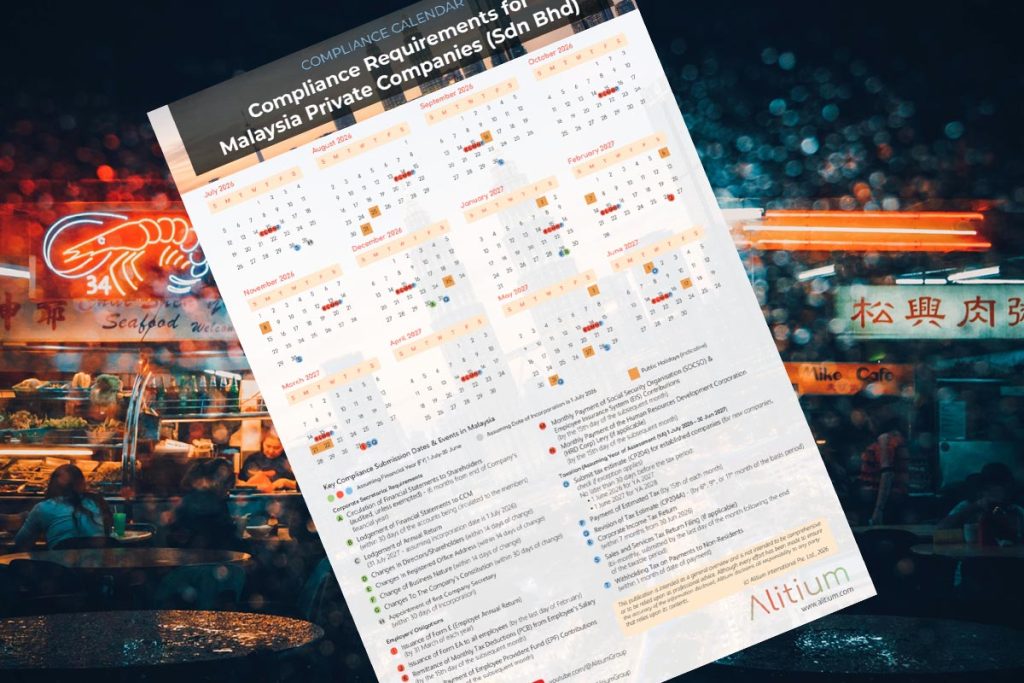 Malaysia Compliance Calendar 2026–2027: Key Corporate, Tax and Payroll Deadlines