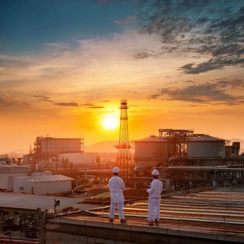 Vietnam Factory at Sunset Vietnam Factory at Sunset