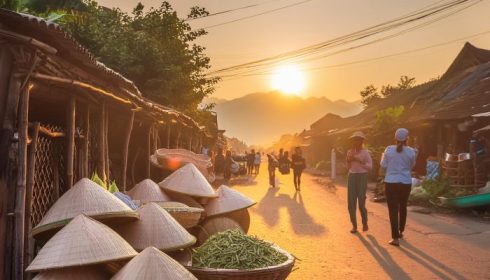 market at sunset Market @ Sunset